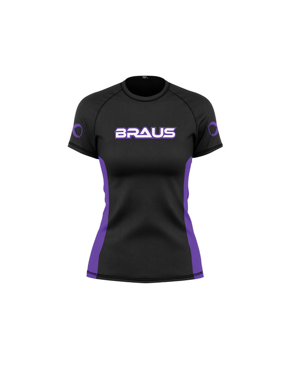 Ranked Boost Women's No Gi Rash Guard Short Sleeve