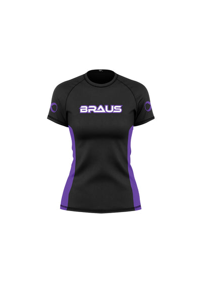 Ranked Boost Women's No Gi Rash Guard Short Sleeve