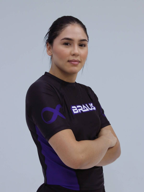 Ranked Boost Women's No Gi Rash Guard Short Sleeve