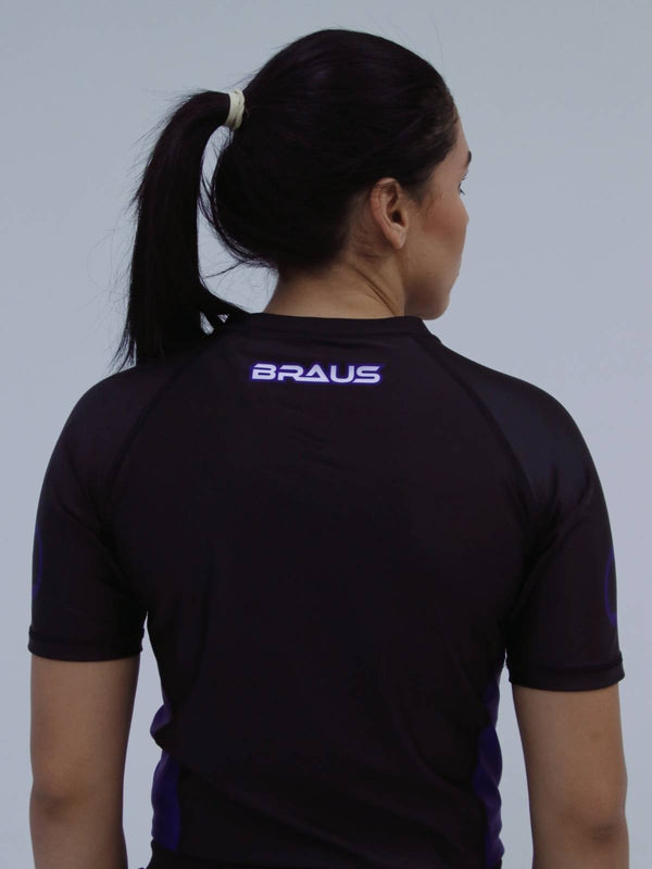 Ranked Boost Women's No Gi Rash Guard Short Sleeve