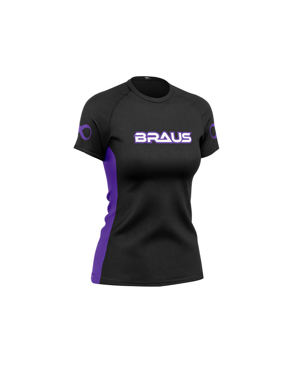 Ranked Boost Women's No Gi Rash Guard Short Sleeve