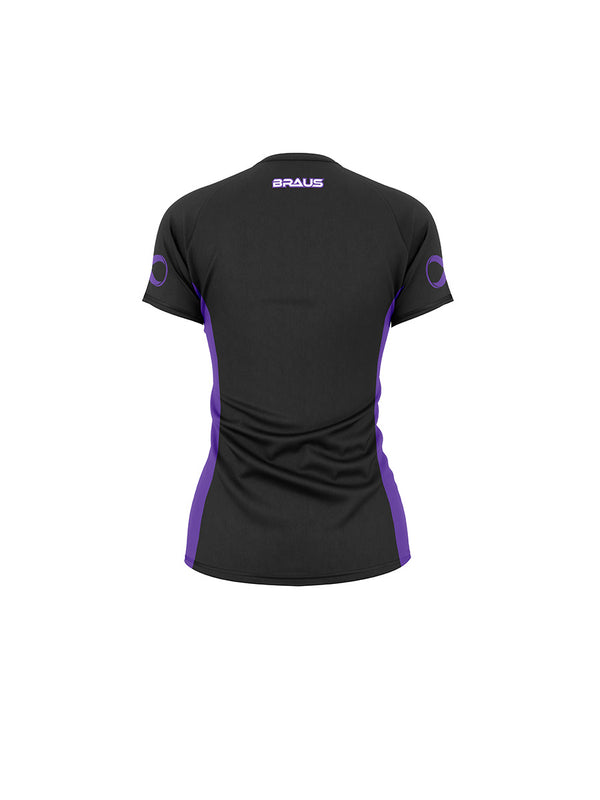 Ranked Boost Women's No Gi Rash Guard Short Sleeve