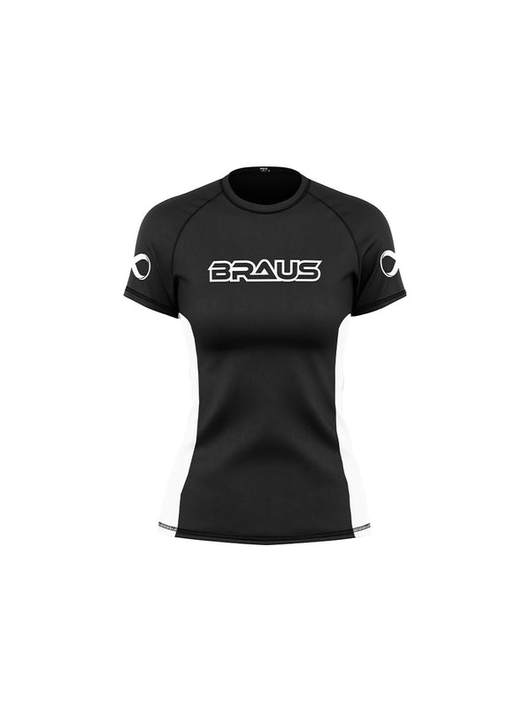 Ranked Boost Women's No Gi Rash Guard Short Sleeve