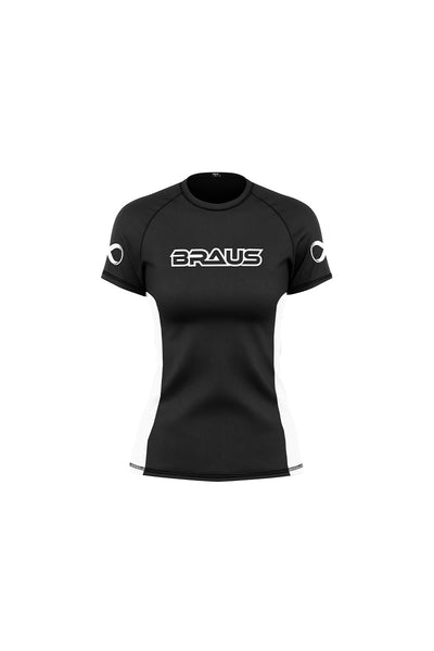 Ranked Boost Women's No Gi Rash Guard Short Sleeve