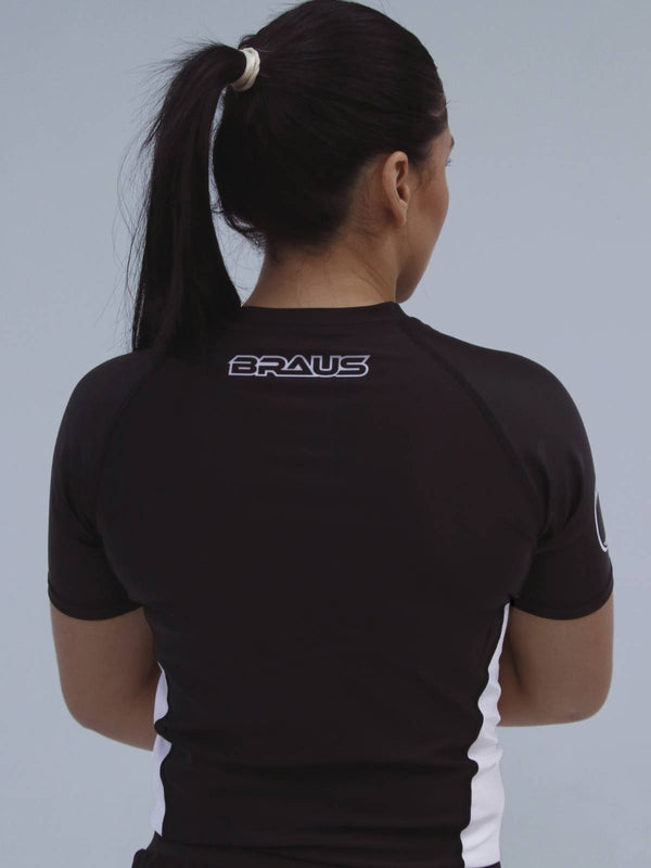 Ranked Boost Women's No Gi Rash Guard Short Sleeve