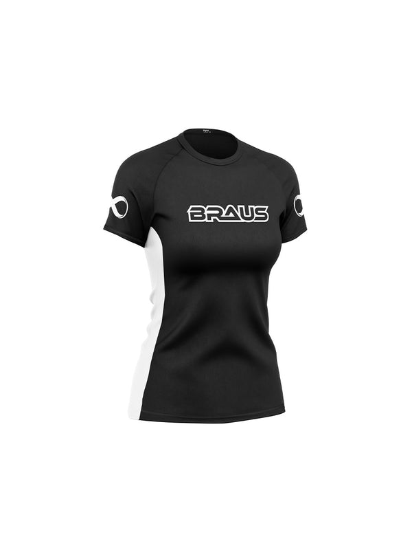 Ranked Boost Women's No Gi Rash Guard Short Sleeve