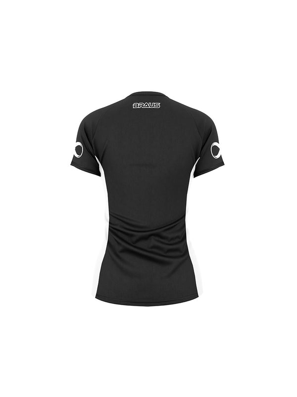Ranked Boost Women's No Gi Rash Guard Short Sleeve