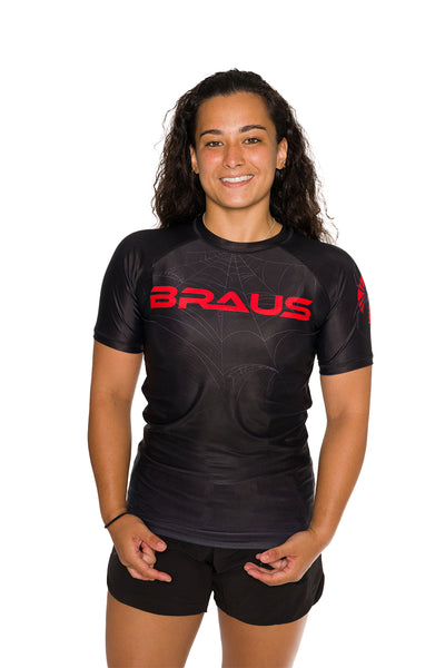 Redback Women's No Gi Rash Guard Short Sleeve