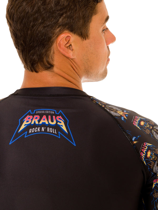 Rock and Roll No Gi Rash Guard Short Sleeve