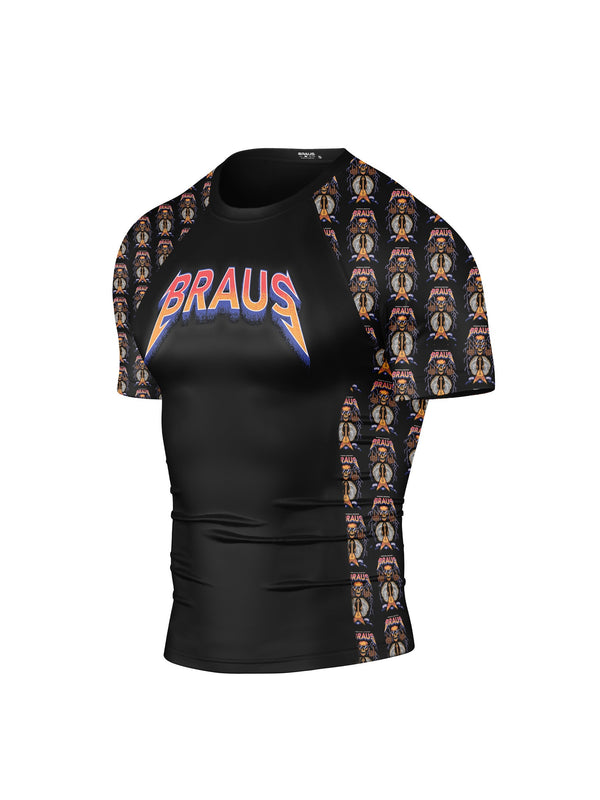 Rock and Roll No Gi Rash Guard Short Sleeve