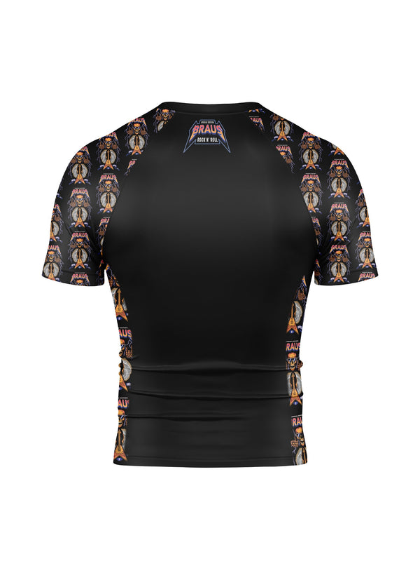 Rock and Roll No Gi Rash Guard Short Sleeve