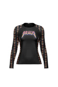 Rock and Roll Women's No Gi Rash Guard Long Sleeve
