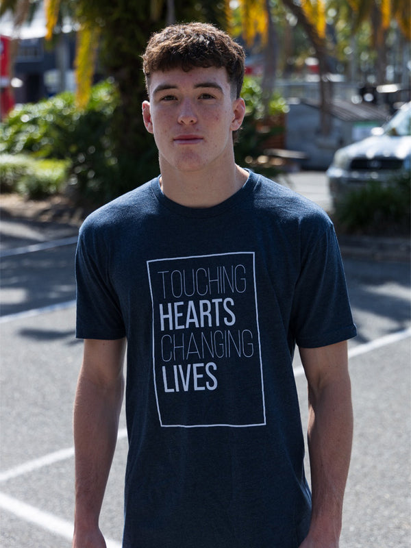 Touching Hearts Changing Lives T-Shirt Braus Foundation