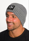 Triangle Jiu Jitsu Beanie Grey
