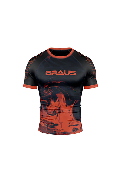 Volcano No Gi Rash Guard Short Sleeve