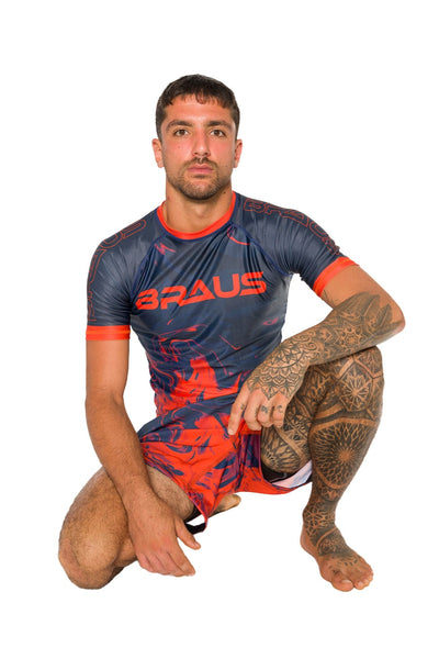 Volcano No Gi Rash Guard Short Sleeve