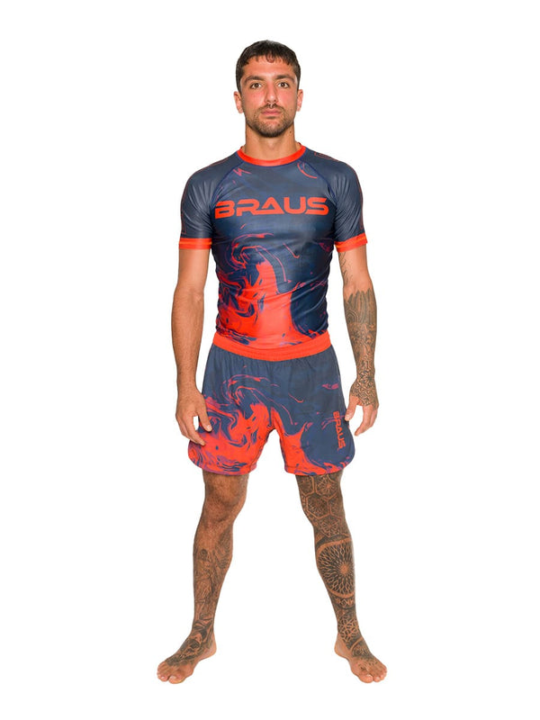 Volcano No Gi Rash Guard Short Sleeve