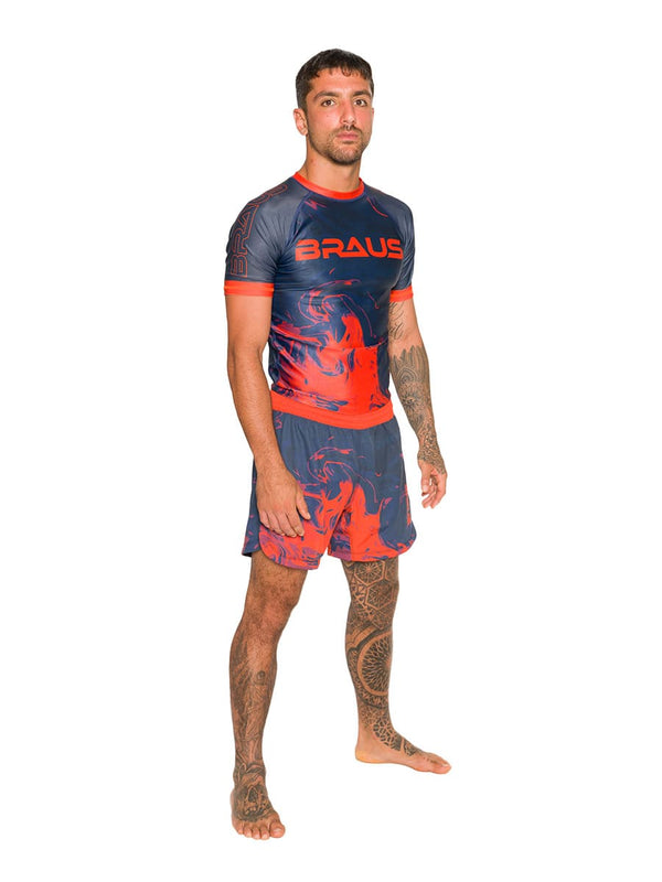 Volcano No Gi Rash Guard Short Sleeve